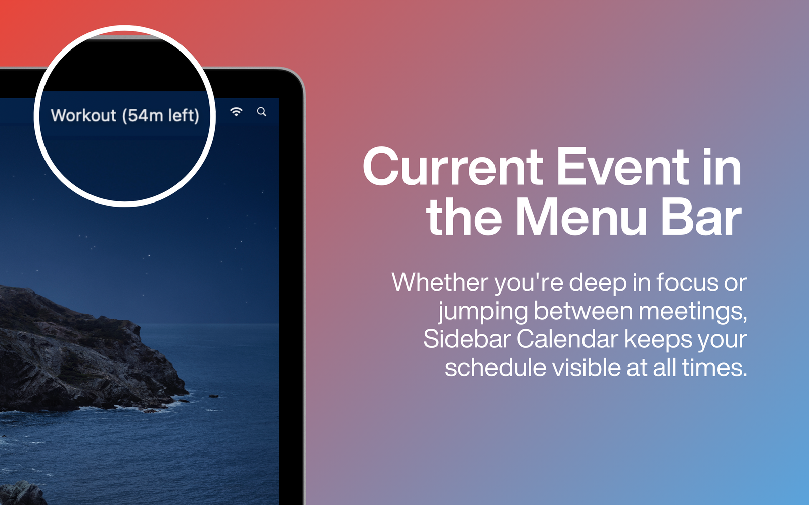 Sidebar Calendar Screenshot 4